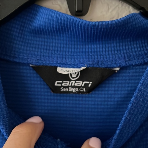 Canari Men’s Royal Blue 1/4 Zip Jersey. Like new. Size 2X - Picture 2 of 7